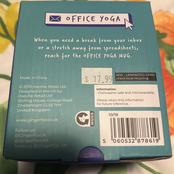 Office Yoga Mug - Picture 3 of 4